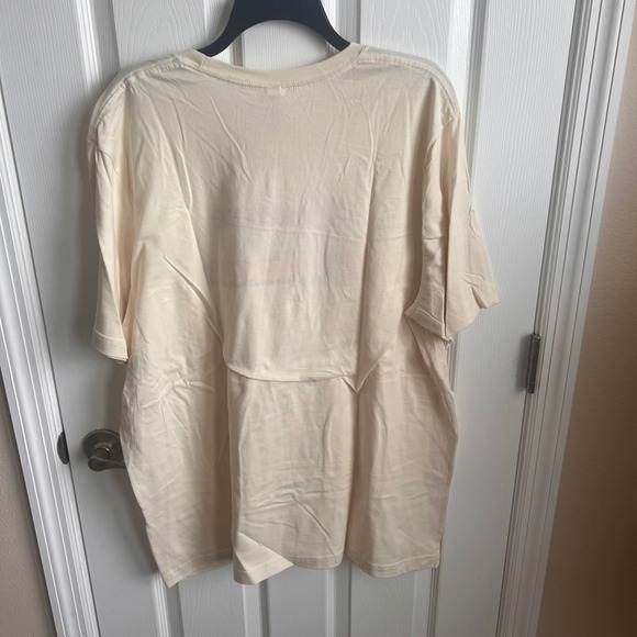 New Bella Canvas Choose Kindness Graphic T-Shirt Cream Brown 2XL Womens - Picture 6 of 8